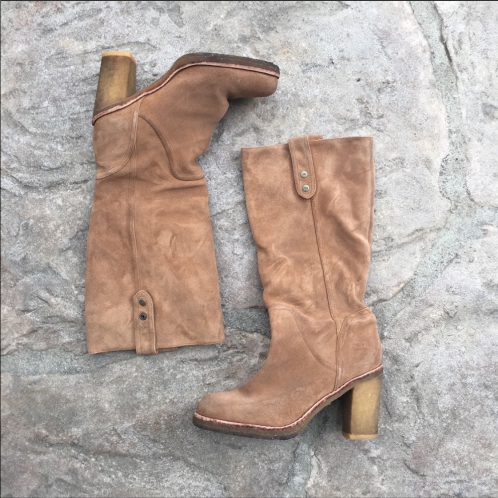 UGG boots. Tan